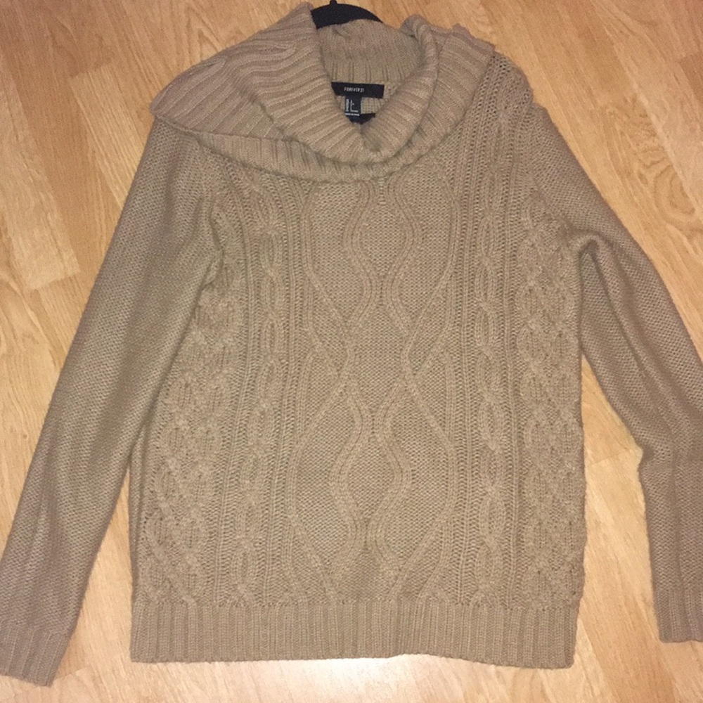 Oversized Turtleneck Sweater